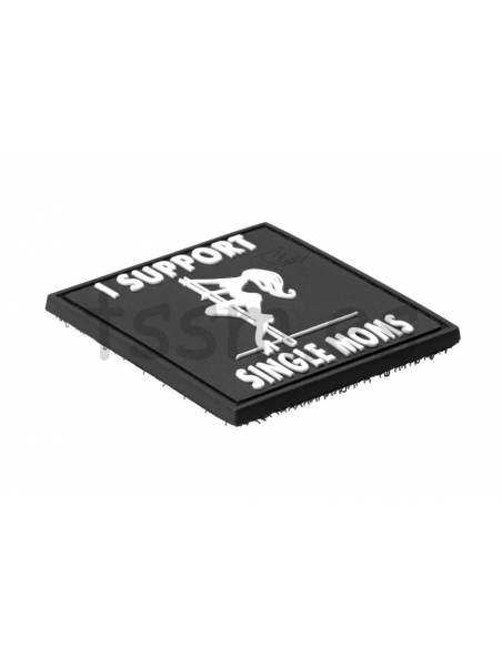 Compre o patch de borracha 3D "Eu apoio mães solteiras JTG