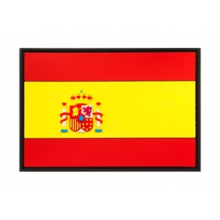 Patch de borracha 3D Espanha JTG