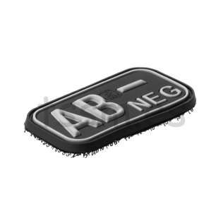 Patch de borracha 3D AB Negativo Swat JTG 2