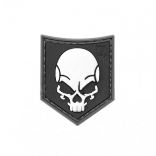 Patch de borracha 3D com caveira macia JTG