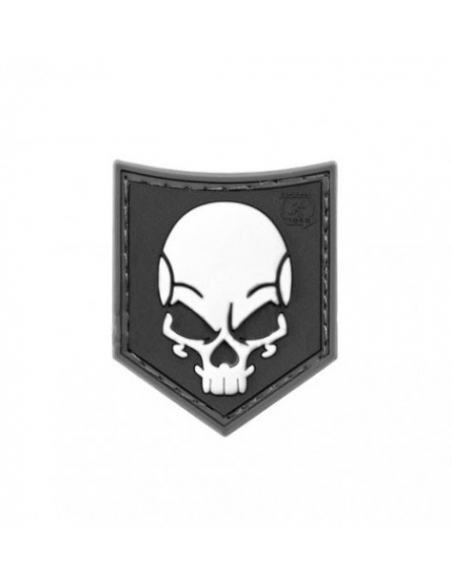 Patch de borracha 3D com caveira macia JTG