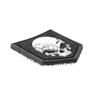 Patch de borracha 3D com caveira macia JTG 2