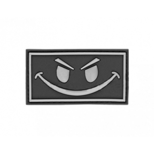 Patch de borracha 3D Sorriso Maligno Swat JTG