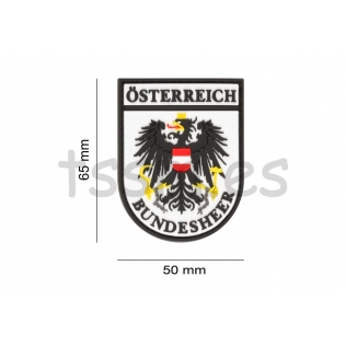 Remendo de borracha Bundesheer JTG 3D 2