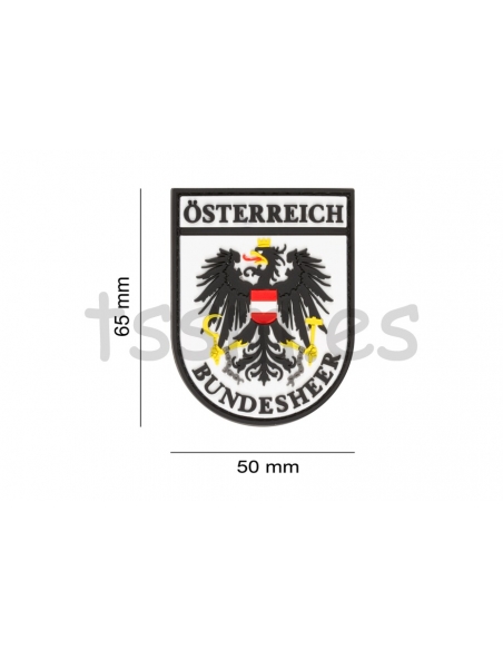 Compre o adesivo de borracha 3D Bundesheer JTG
