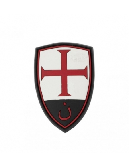 Patch de borracha 3D Crusader Shield JTG