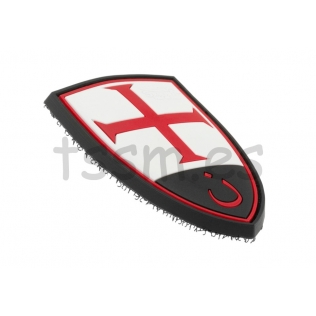 Patch de borracha 3D Crusader Shield JTG 2
