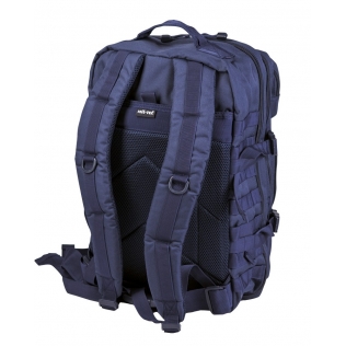 Mochila tática militar MilTec US Assault LG de 36 litros, azul, com fecho frontal em velcro. 2