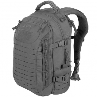 Mochila tática militar Direct Action Dragon Egg MK II de 25 litros, cinza escuro.