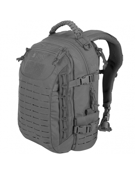 Mochila tática militar Direct Action Dragon Egg MK II de 25 litros, cinza escuro.
