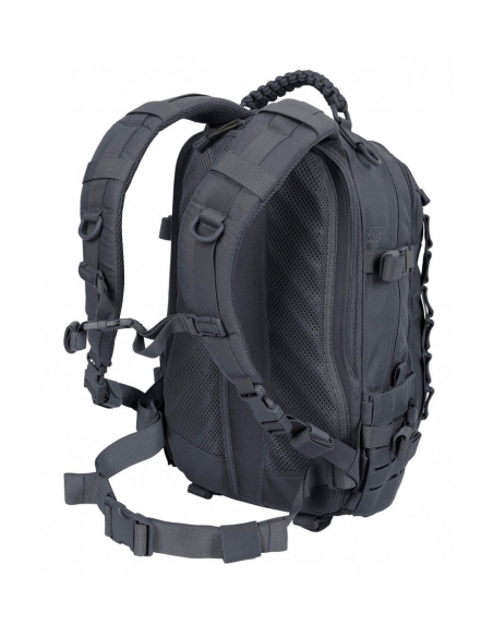 Compre a mochila tática militar Direct Action Dragon Egg MK II de 25 litros na cor cinza escuro.