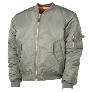 Jaqueta Bomber Verde MFH MA1
