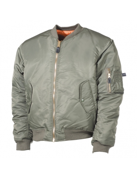 Jaqueta Bomber Verde MFH MA1