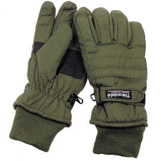 Luvas térmicas verdes Thinsulate