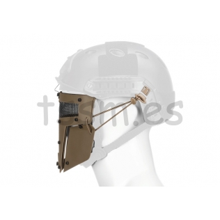 Máscara Tática Coyote da Warrior Steel Pirate Arms 2