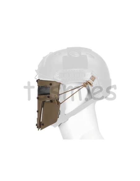 Compre a máscara tática Warrior Steel Pirate Arms Coyote.