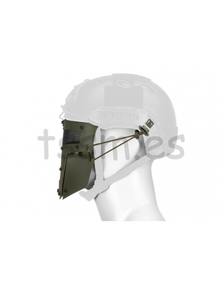 Compre a máscara tática Warrior Steel Pirate Arms verde oliva