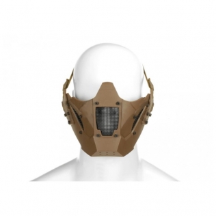 Máscara Tática Coyote Warrior Steel Half Pirate Arms