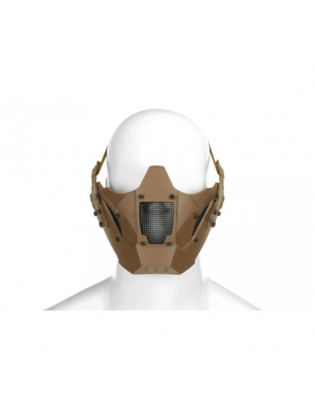 Máscara Tática Coyote Warrior Steel Half Pirate Arms