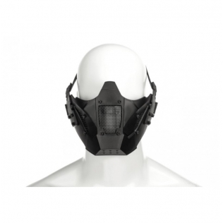 Máscara Tática Warrior Steel Half Pirate Arms Preta