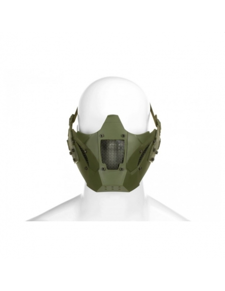 Máscara Tática Warrior Steel Half Pirate Arms Verde Oliva