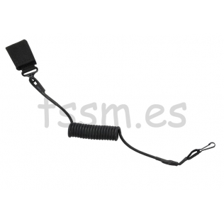 Cordão tático Pirate Arms para pistola, preto