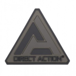 Patch de borracha marrom coyote 3D Direct Action