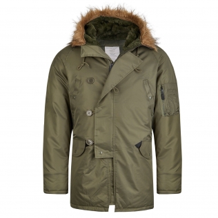Jaqueta Aviador MilTec N3B Verde