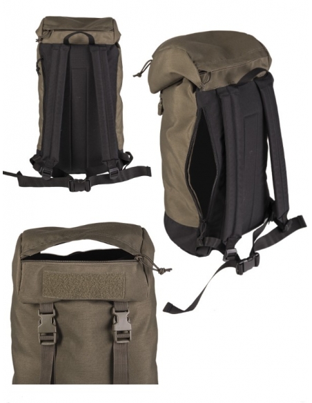 Compre a mochila tática militar MilTec Walker de 20 litros na cor verde.