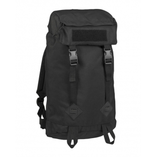 Mochila tática militar MilTec Walker de 20 litros, preta.