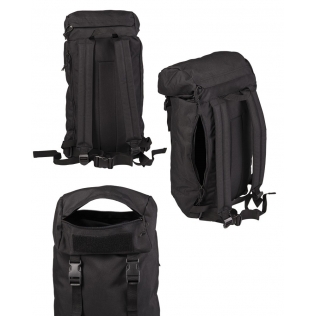 Mochila tática militar MilTec Walker de 20 litros, preta. 2