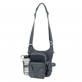 Bolsa de ombro tática Helikon-Tex EDC cinza-escuro