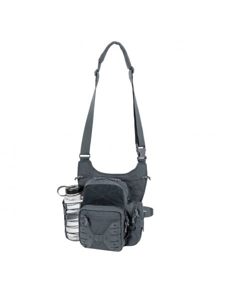 Bolsa de ombro tática Helikon-Tex EDC cinza-escuro