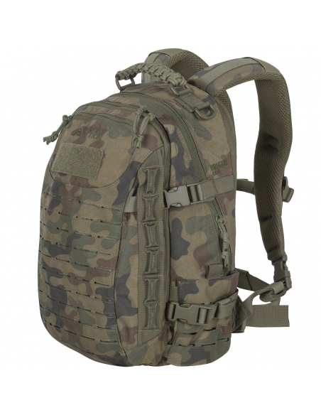 Mochila tática militar Direct Action Dragon Egg MK II de 25 litros, camuflagem Woodland PL