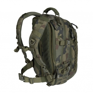 Mochila tática militar Direct Action Dragon Egg MK II de 25 litros, camuflagem Woodland PL 2