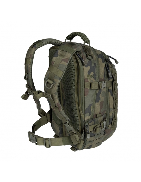 Compre a mochila tática militar Direct Action Dragon Egg MK II de 25 litros na cor Woodland PL.