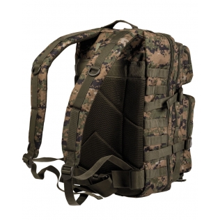 Mochila Tática Militar MilTec US Assault LG 36 Litros Digital Woodland-Marpat 2