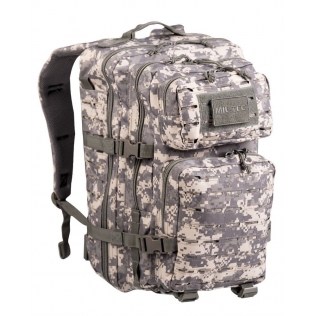 Mochila Tática Militar MilTec US Assault LG 36 Litros com Corte a Laser AT Digital