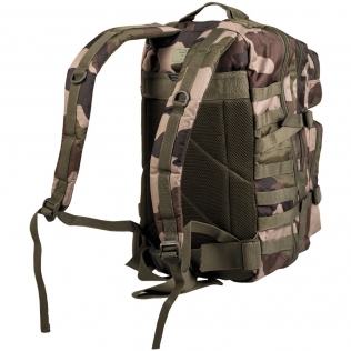 Mochila tática militar MilTec US Assault LG 36 Litros CCE com velcro frontal 2