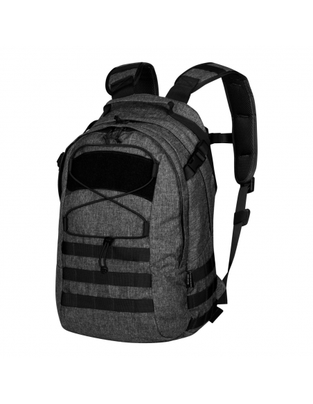 Mochila tática militar Helikon-Tex EDC Pack de 21 litros, cinza mesclado e preta.