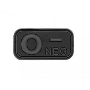 Patch de borracha 3D O Negative Blackops JTG