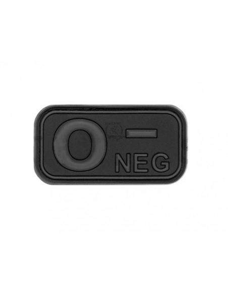 Patch de borracha 3D O Negative Blackops JTG