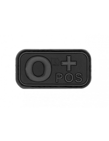 Patch de borracha 3D O Positivo Blackops JTG