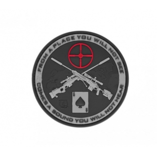 Patch de borracha 3D Sniper Swat JTG