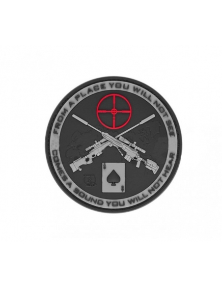 Patch de borracha 3D Sniper Swat JTG