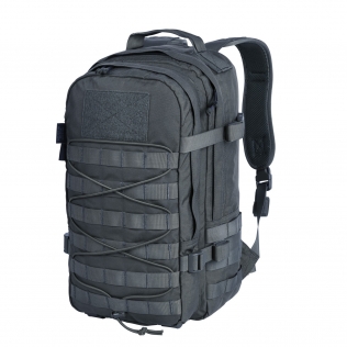Mochila tática militar Helikon-Tex Raccoon MK2 de 20 litros, cinza escuro.