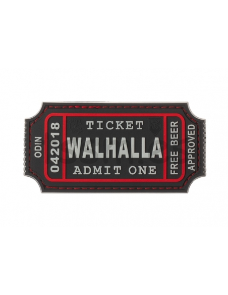 Patch de borracha 3D Walhalla Swat JTG