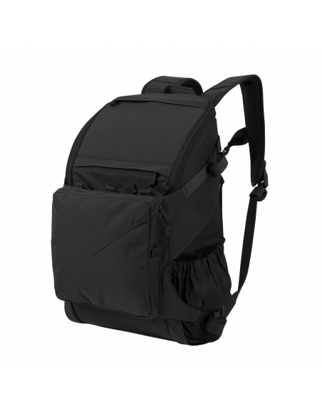 Mochila tática militar Helikon-Tex Bail Out Bag de 25 litros, preta.
