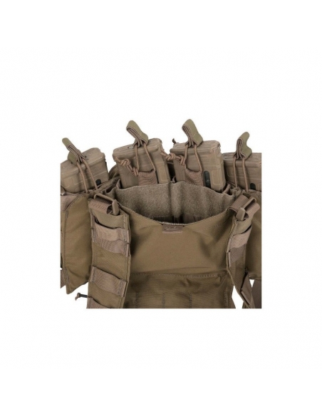Compre o colete tático Helikon-Tex Training Mini Rig nas cores coyote e verde oliva.