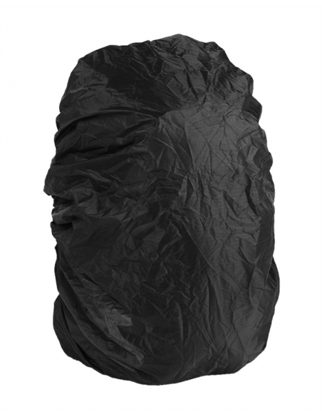 Capa de mochila MilTec LG preta grande e impermeável